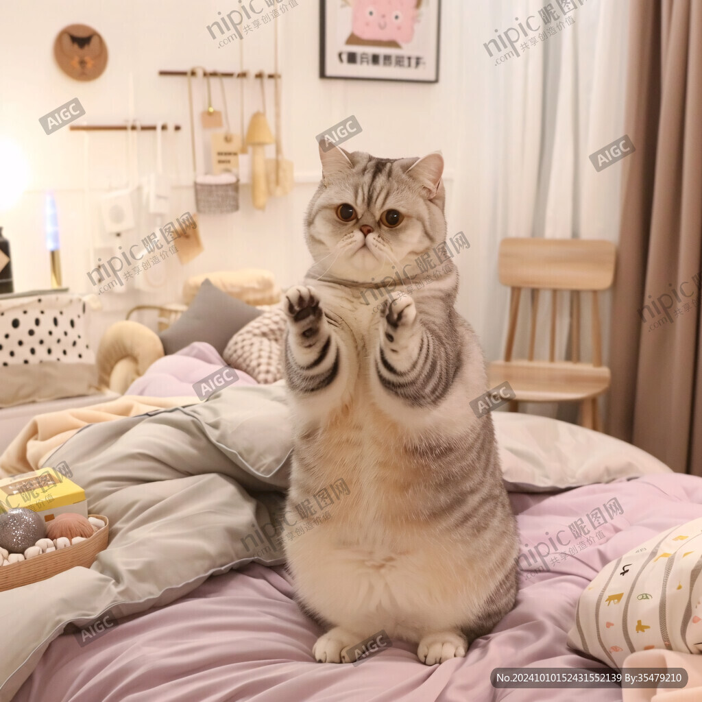 胖胖的猫咪