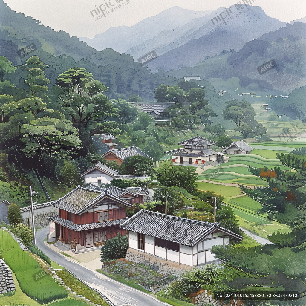 农村效果图
