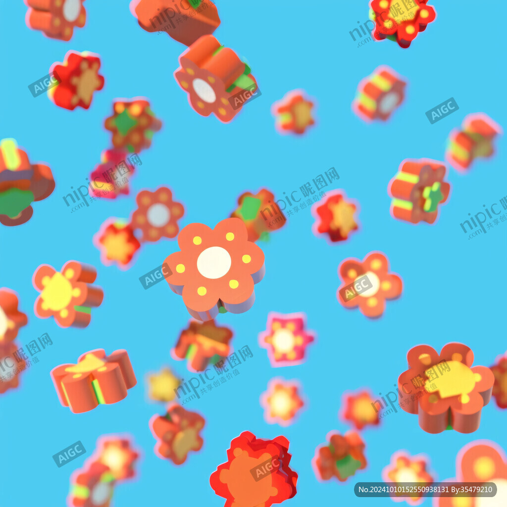 3d玩具图案