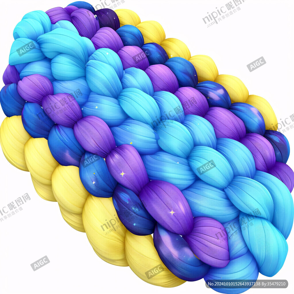 3d质感彩色球