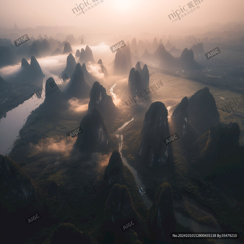 相公山早晨