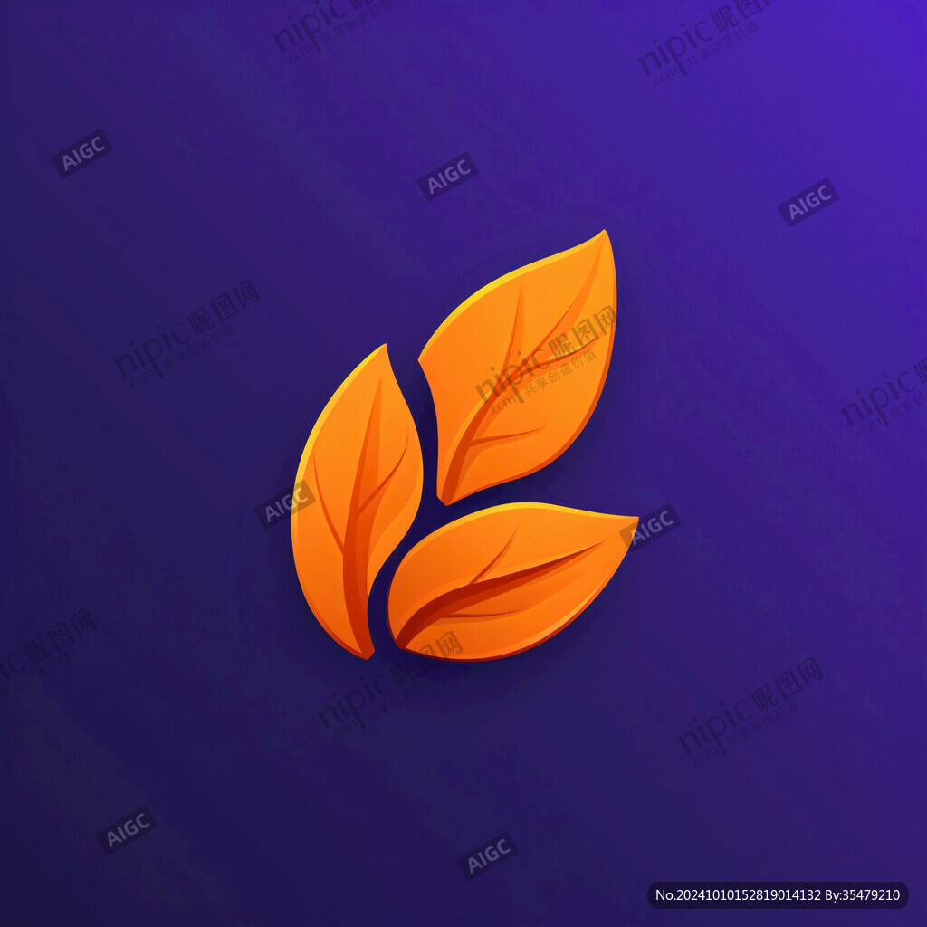 企业logo叶子