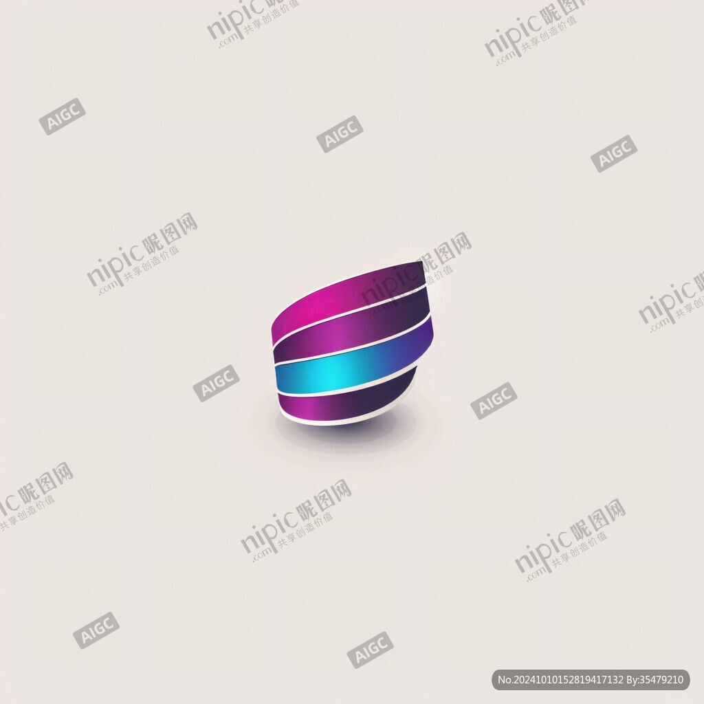立体球体logo