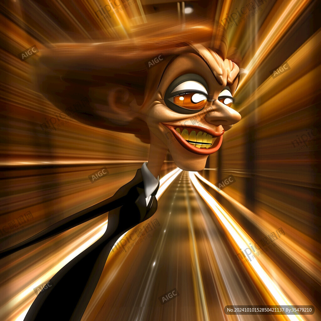 卡通写实漫画人物