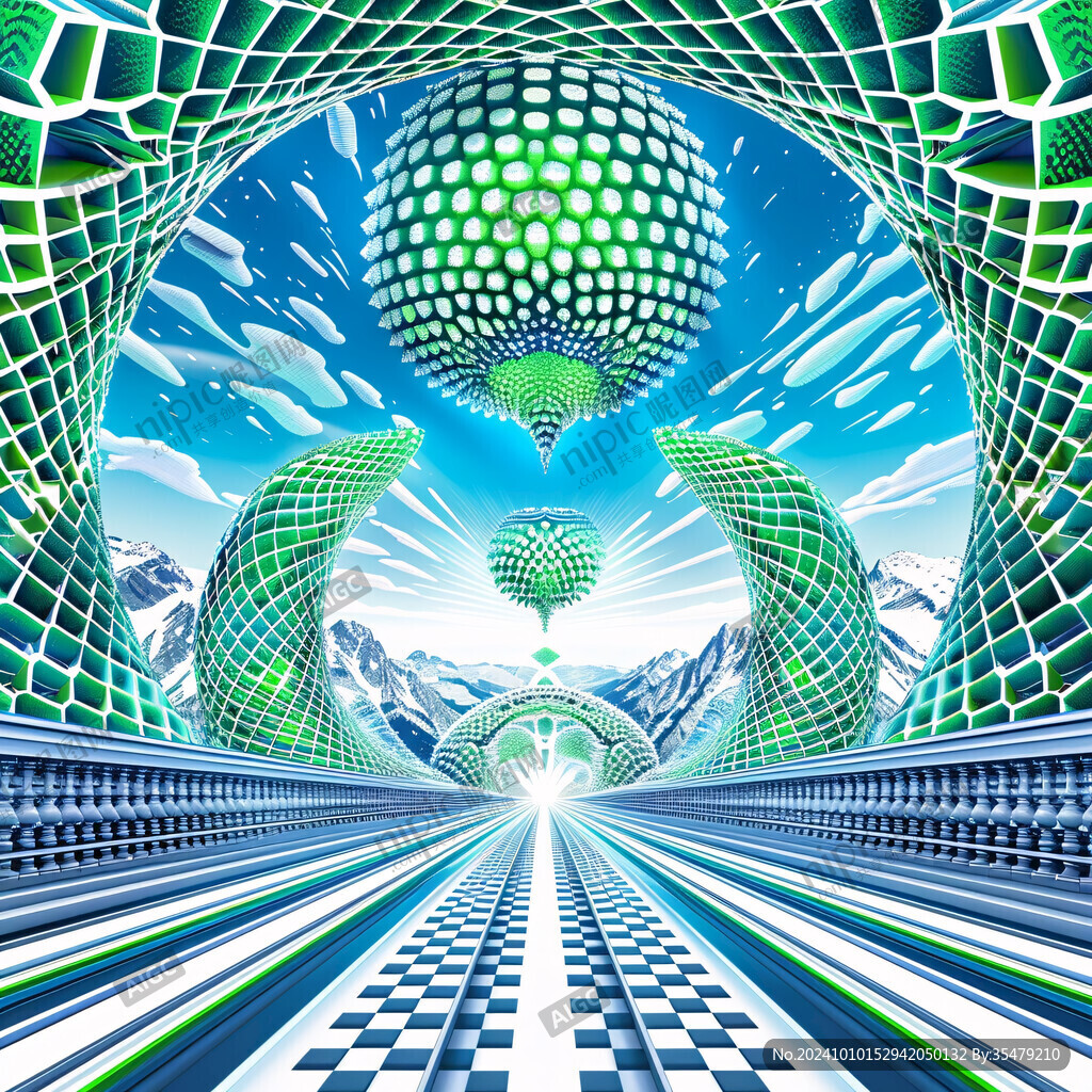 立体3d空间感背景