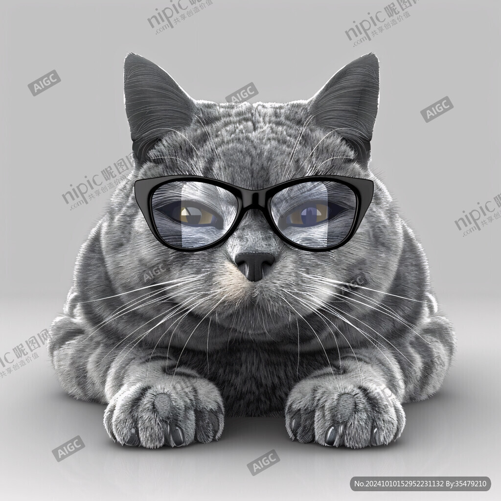 3d卡通猫咪