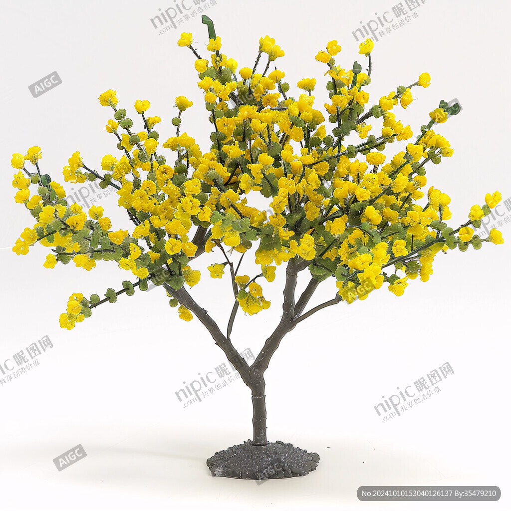 樱花树模型