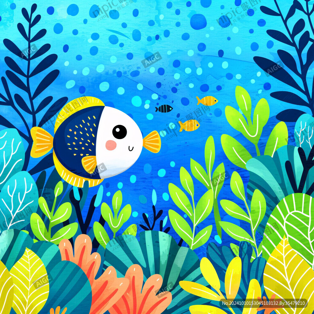 海底世界插画