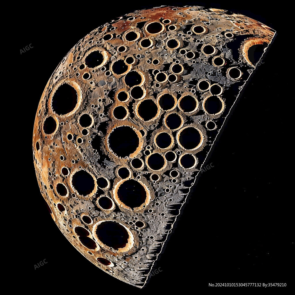 阋神星的卫星迪斯诺米亚表面