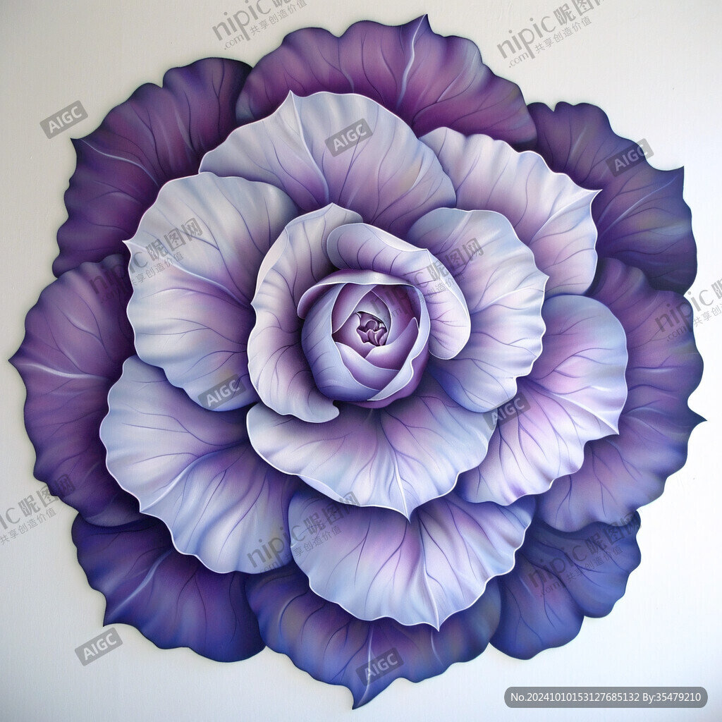 3d立体花装饰画