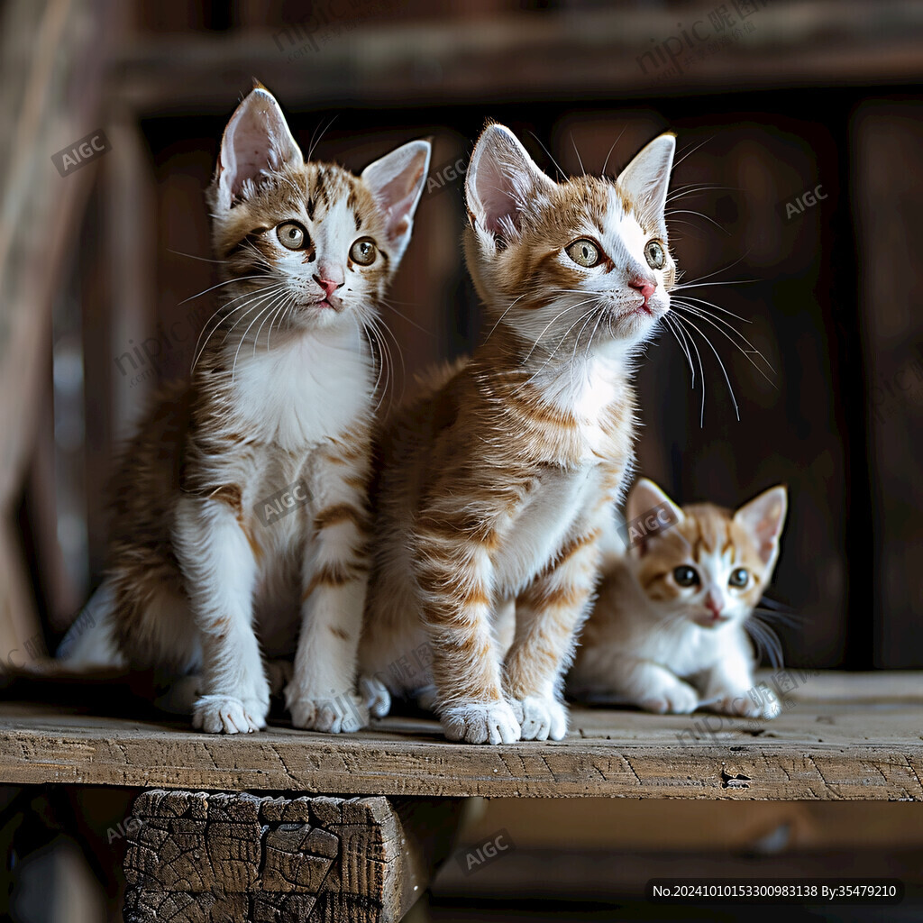 三只小奶猫