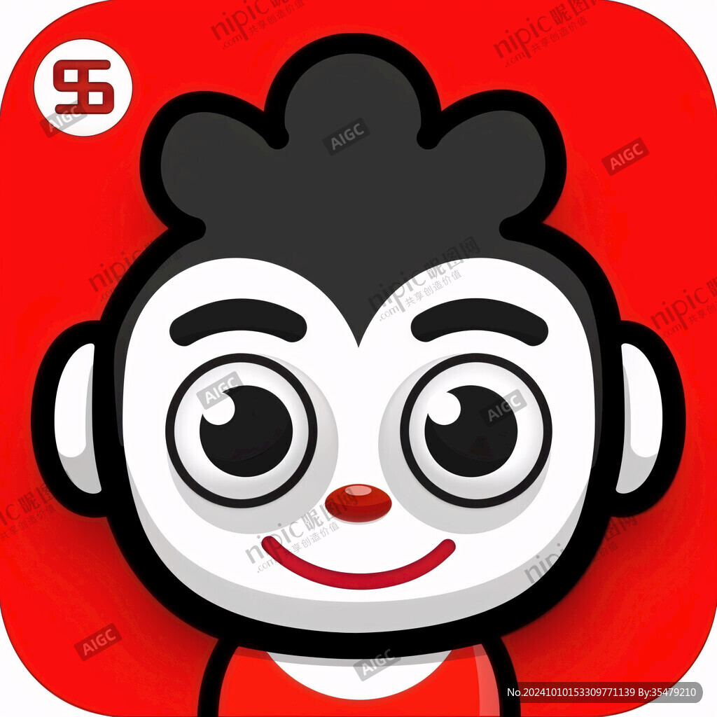 猴子头像logo