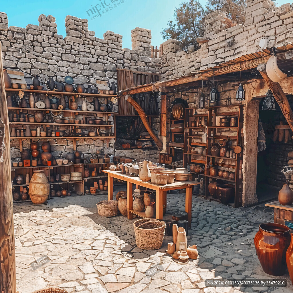 古式杂货铺场景