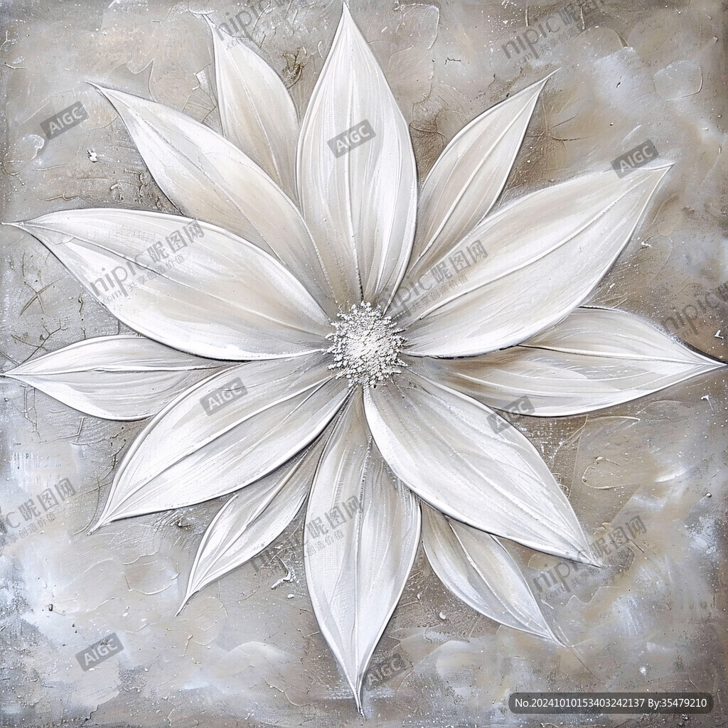 3d立体花装饰画