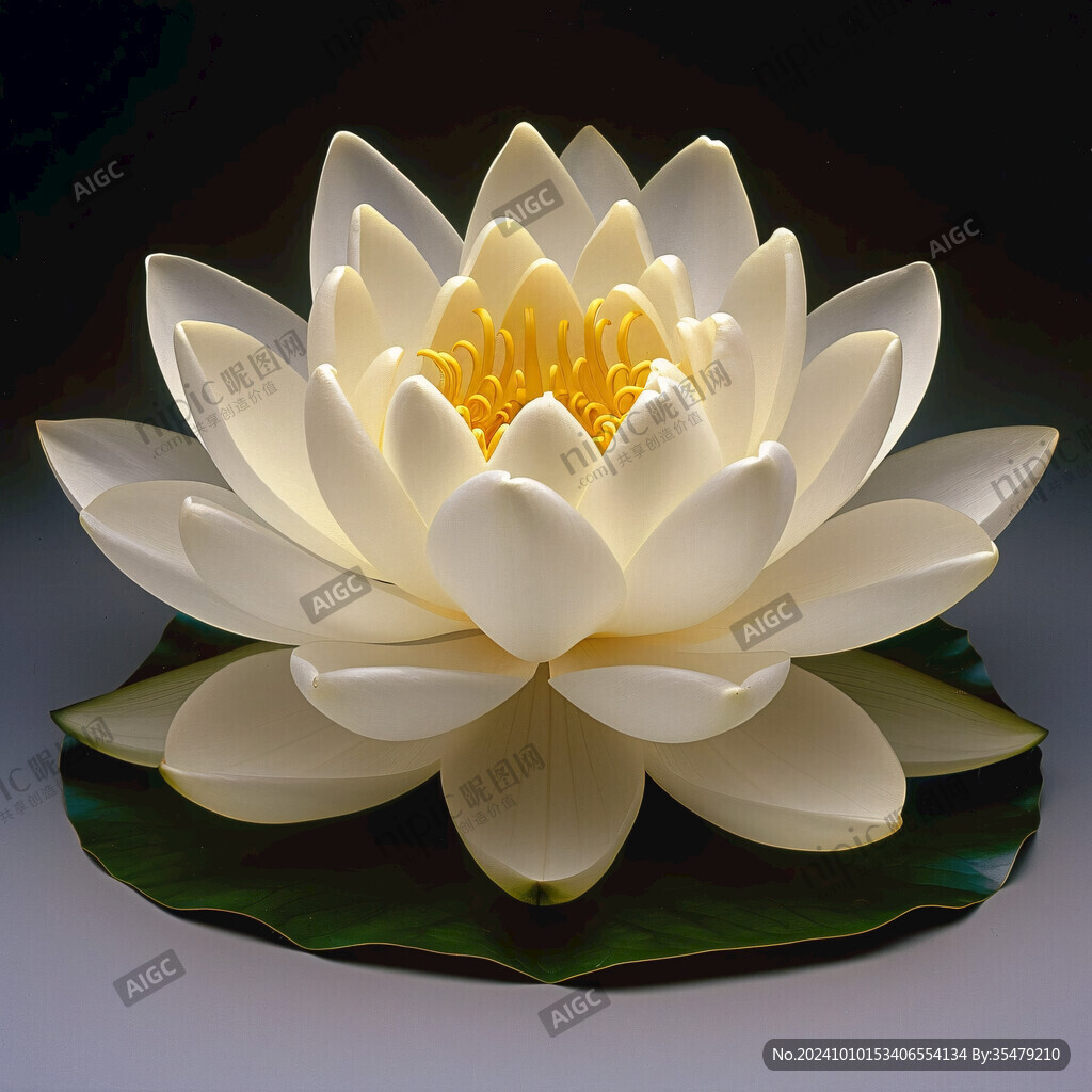 荷花3d花
