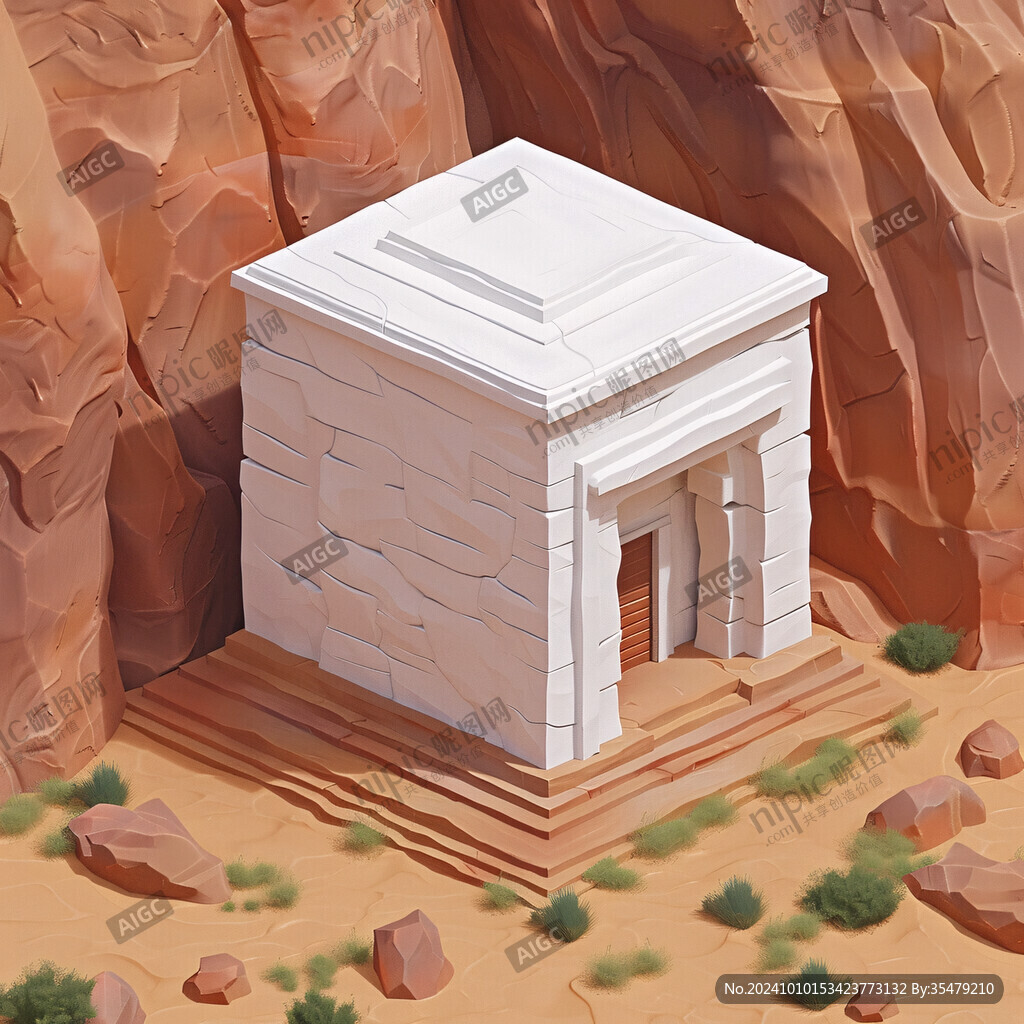雅典建筑插画