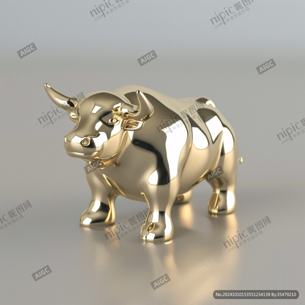 金属质感牛