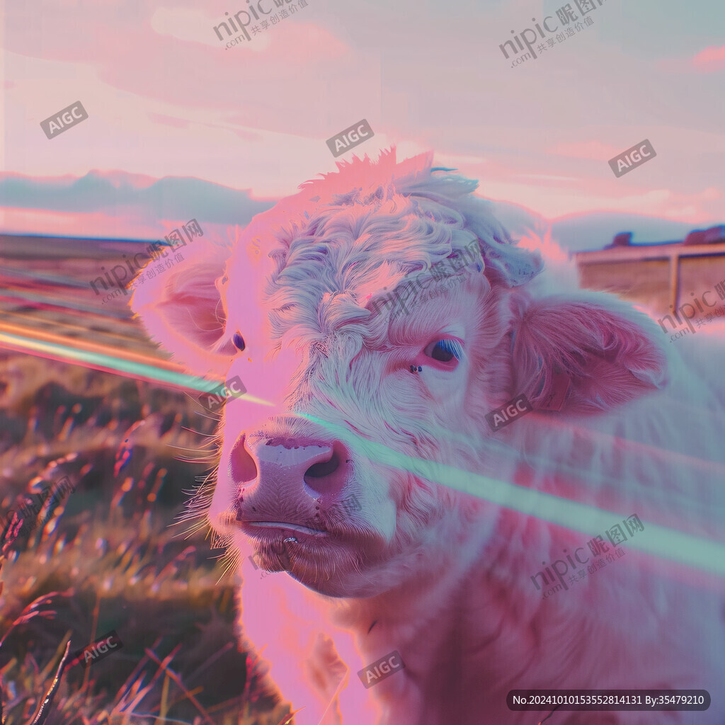 科幻风格牛