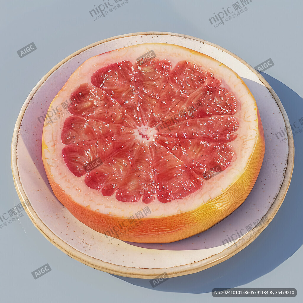 水果组合西瓜果盘