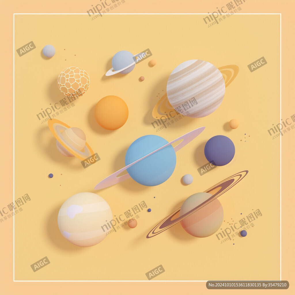 宇宙星球插画