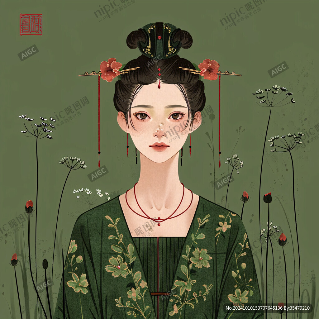 国风女性头像
