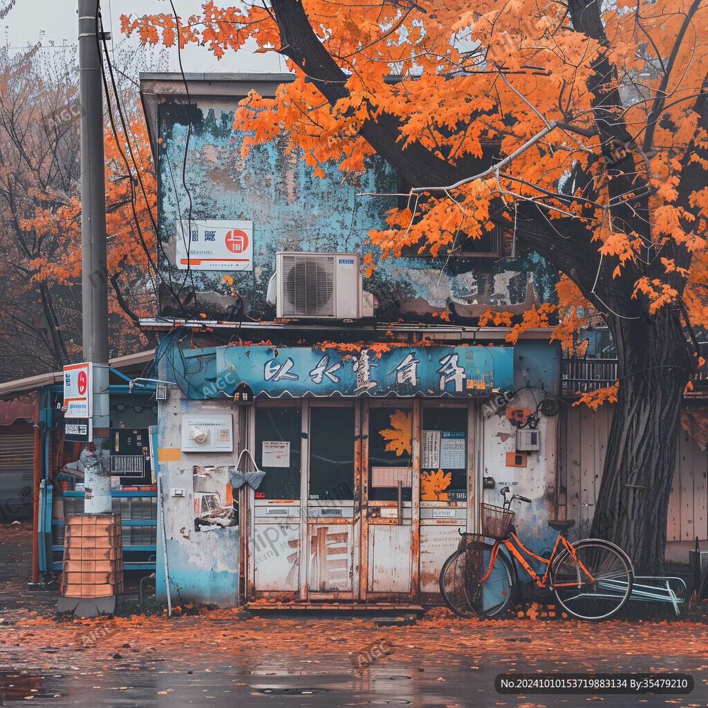 秋系油画风