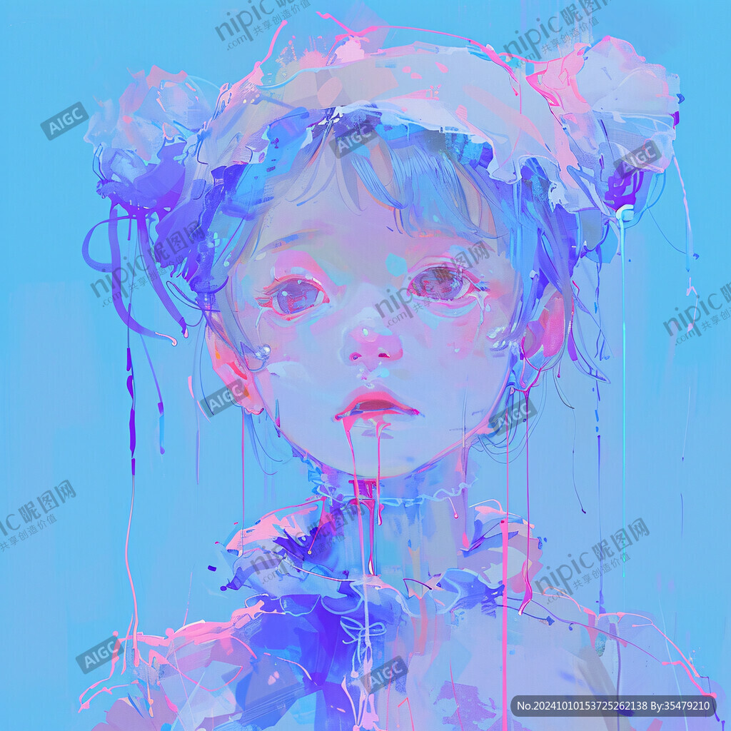厚涂少女