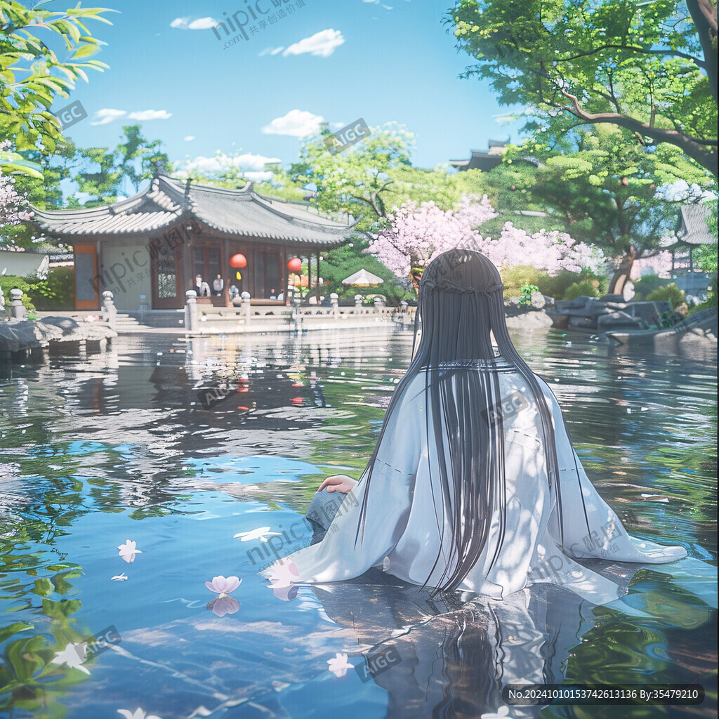 古风拍照场景