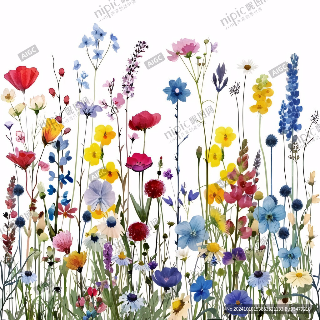 野花花丛素材