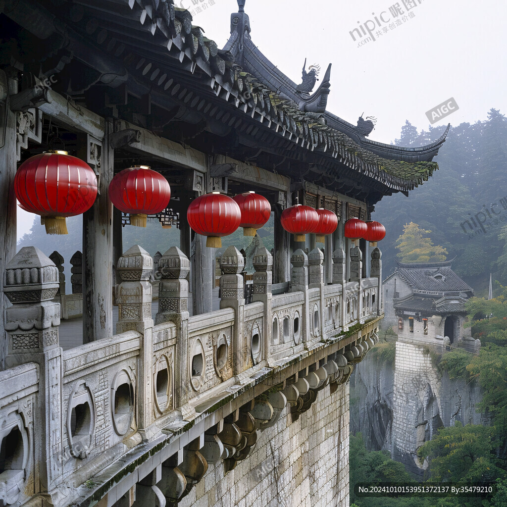 风光旅游九华山风景