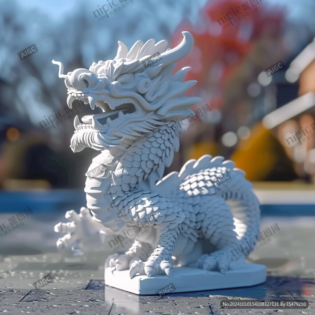 龙年户外立体造型