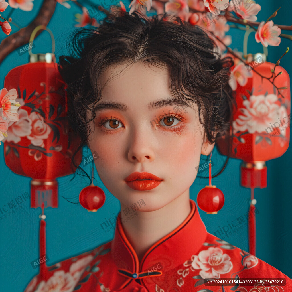 2021春节新年造型