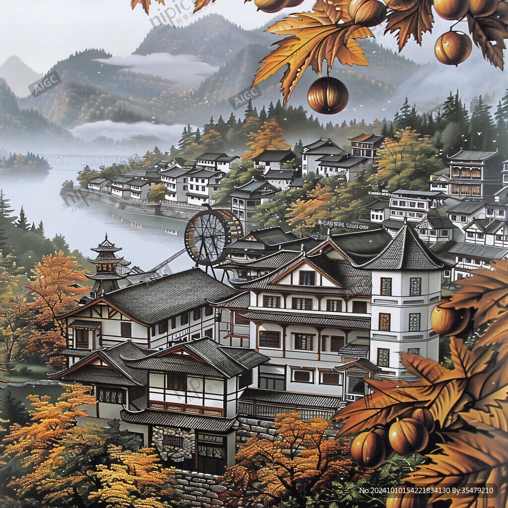 瑞士装饰画瑞士手绘