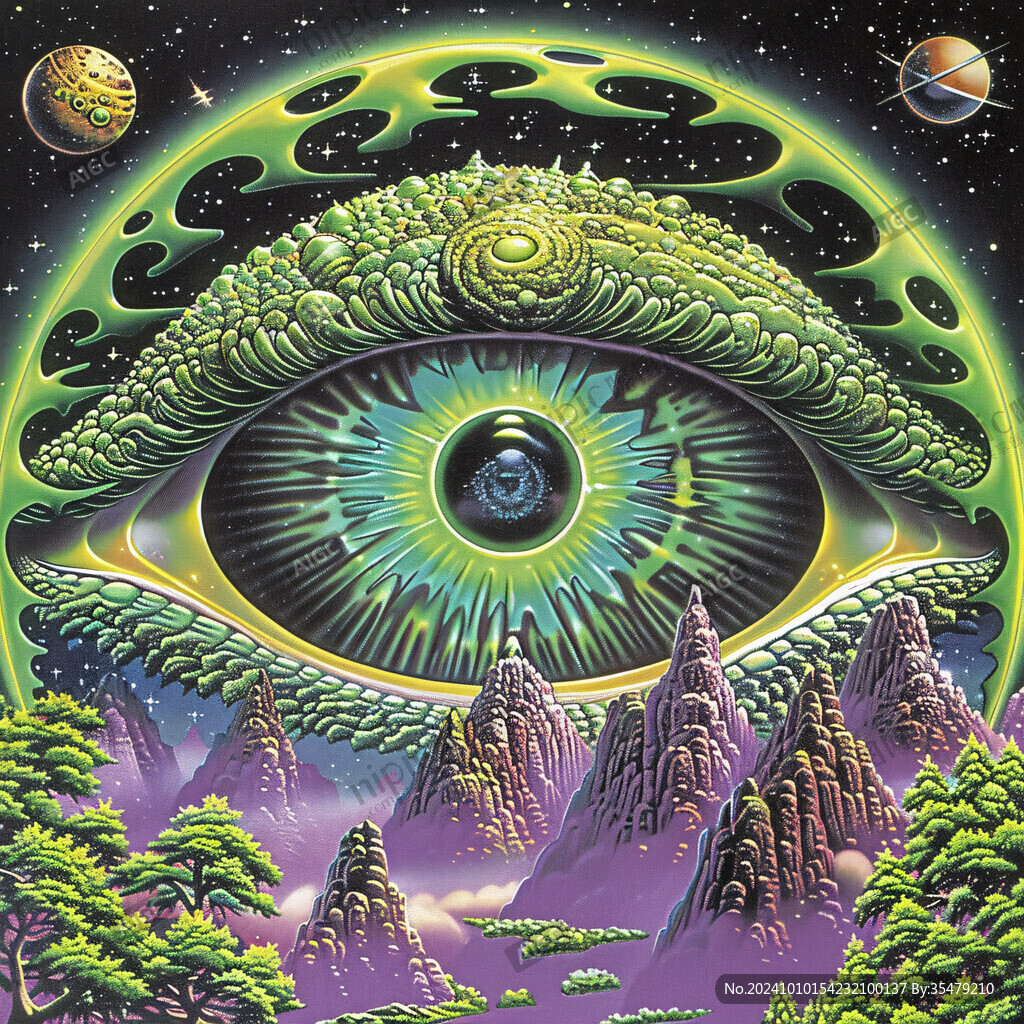 科幻立体画