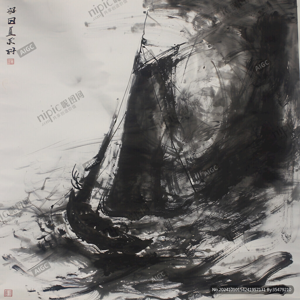 一帆风顺装饰画