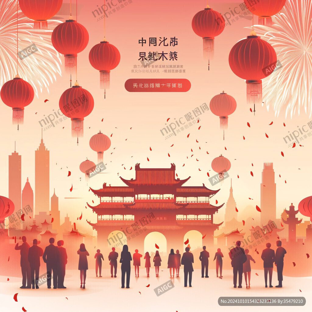 插图庆典文化繁荣中国