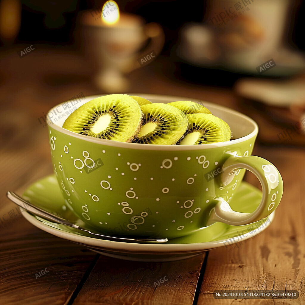 绿色杯子茶器