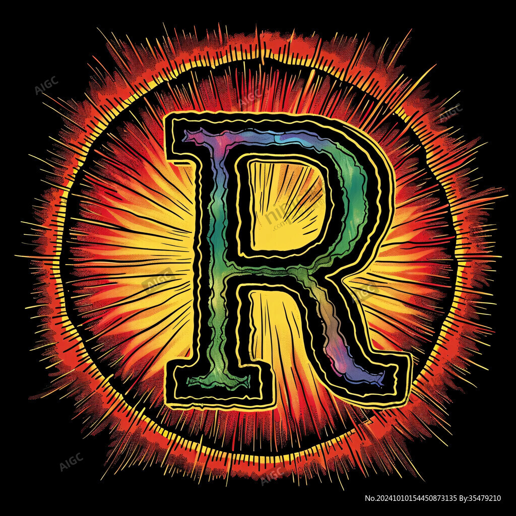 r英文字母设计