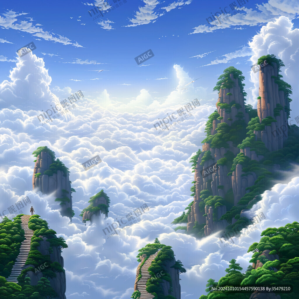 3d云海山脉