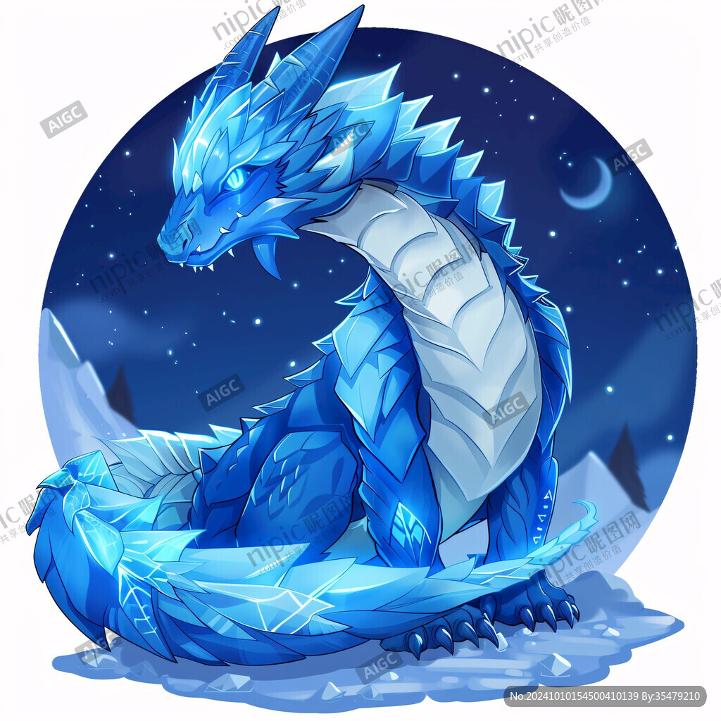 q版龙插画