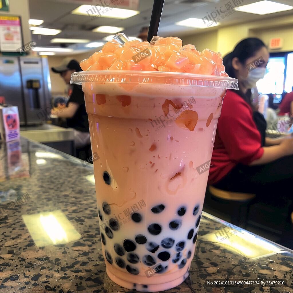 珍珠奶茶冰