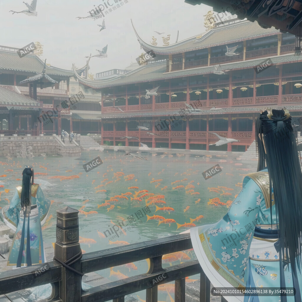 古风拍照场景