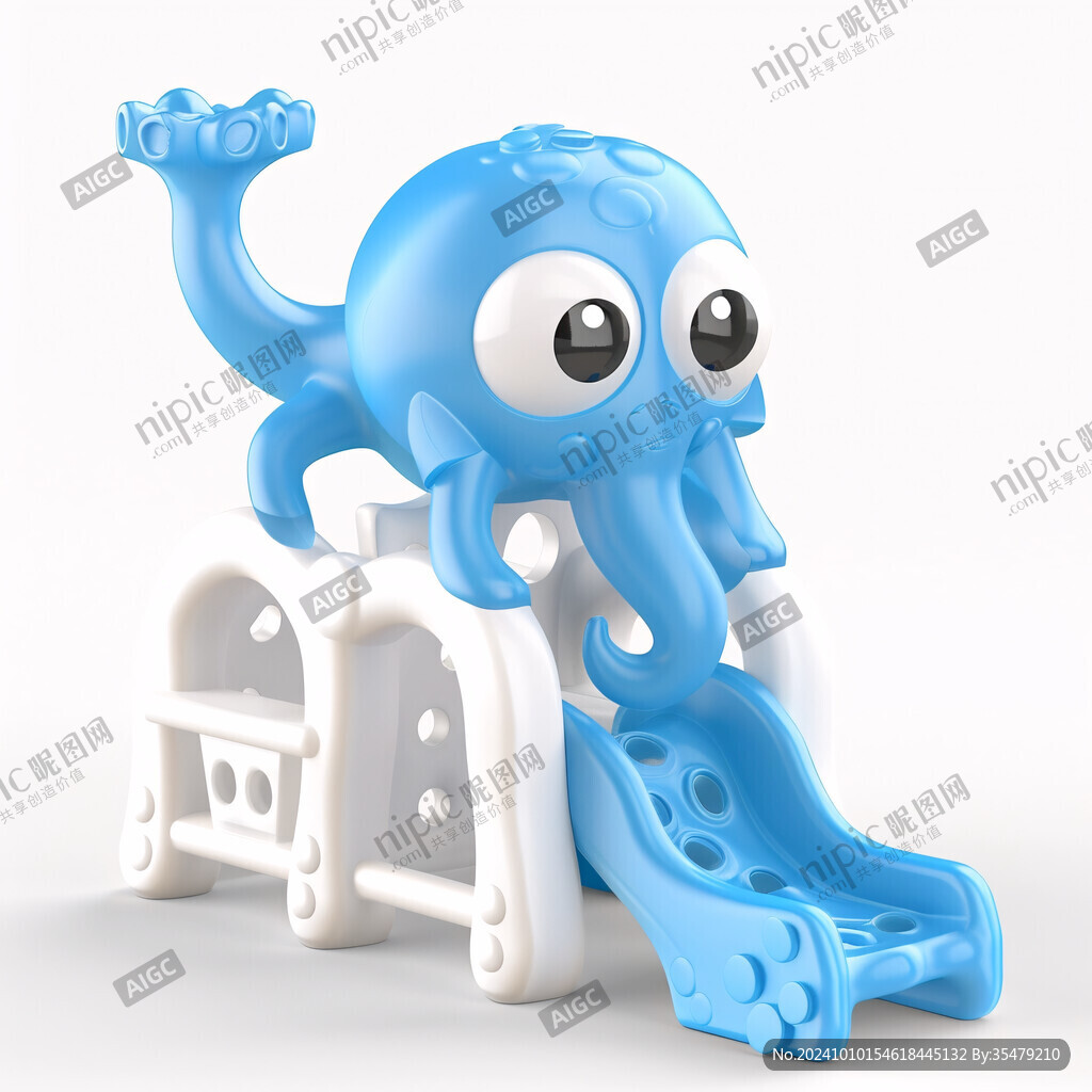 章鱼造型滑梯