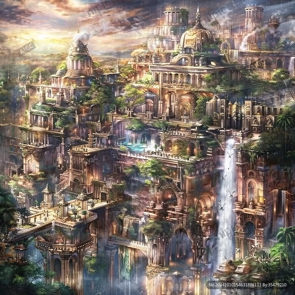 幻想城市风景