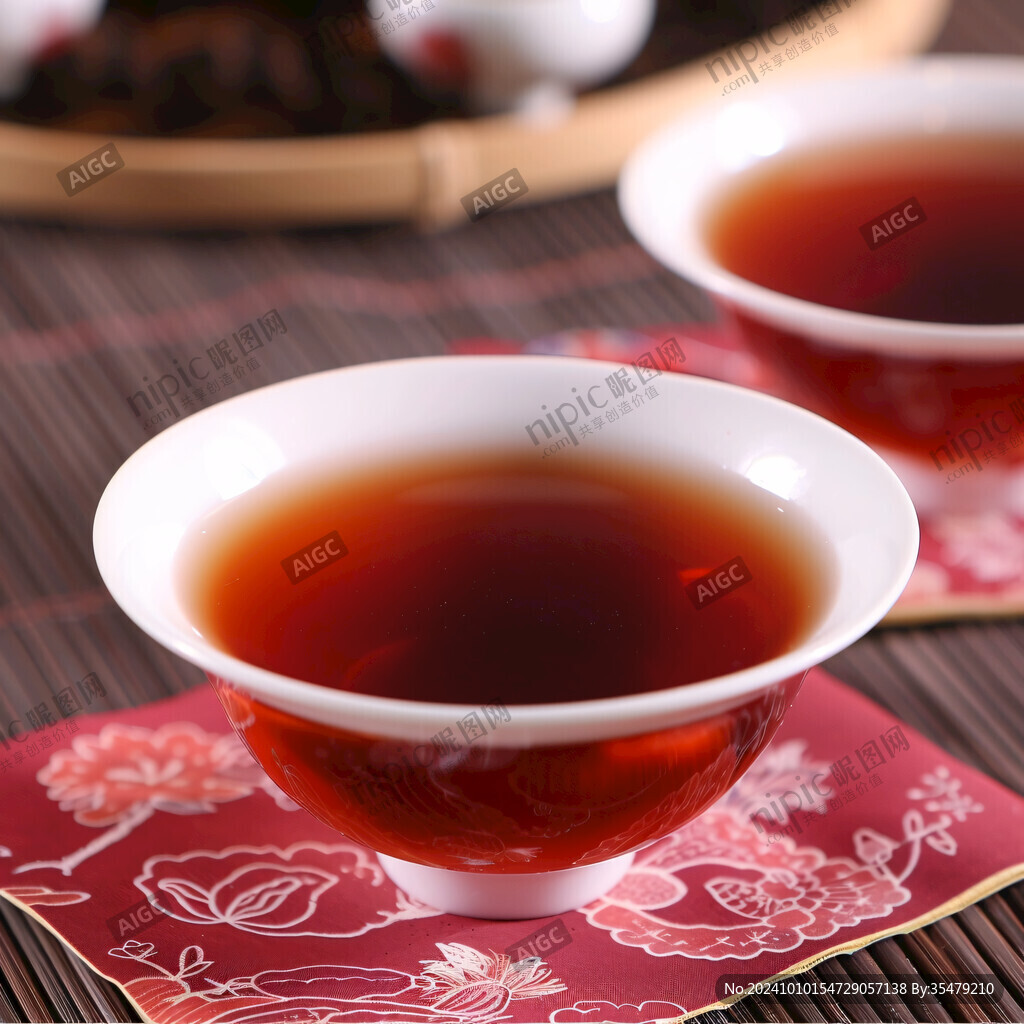 熟茶茶汤汤色