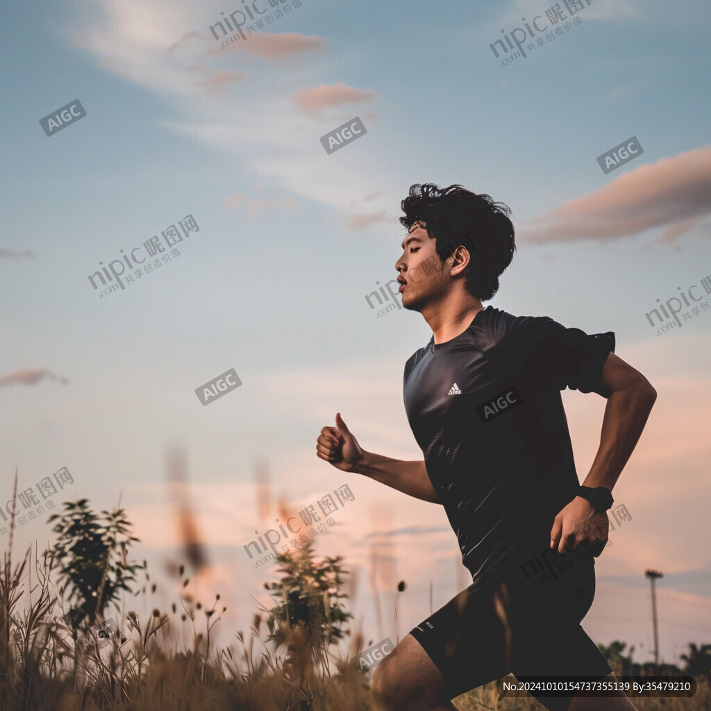 运动跑步系列视觉