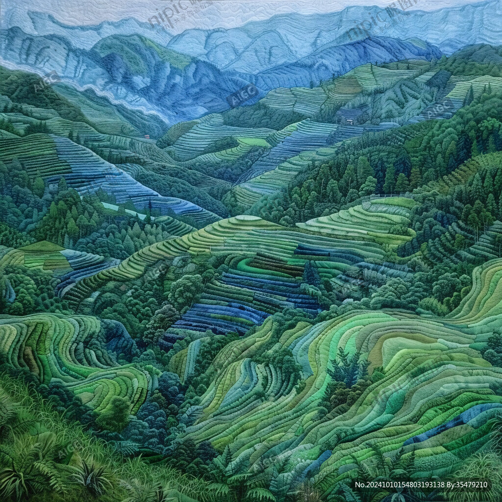 梯田梯田壁画
