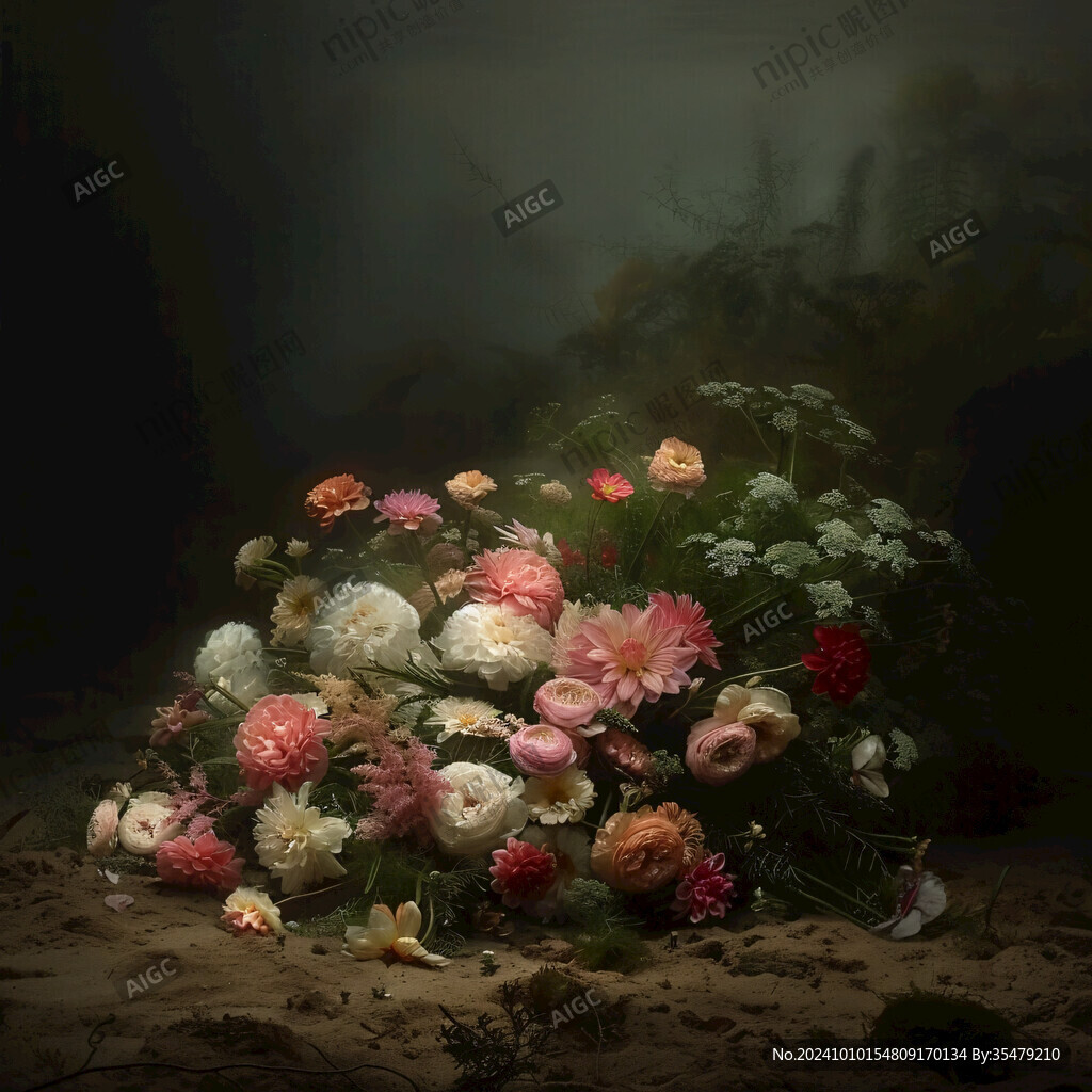 欧美静物花卉