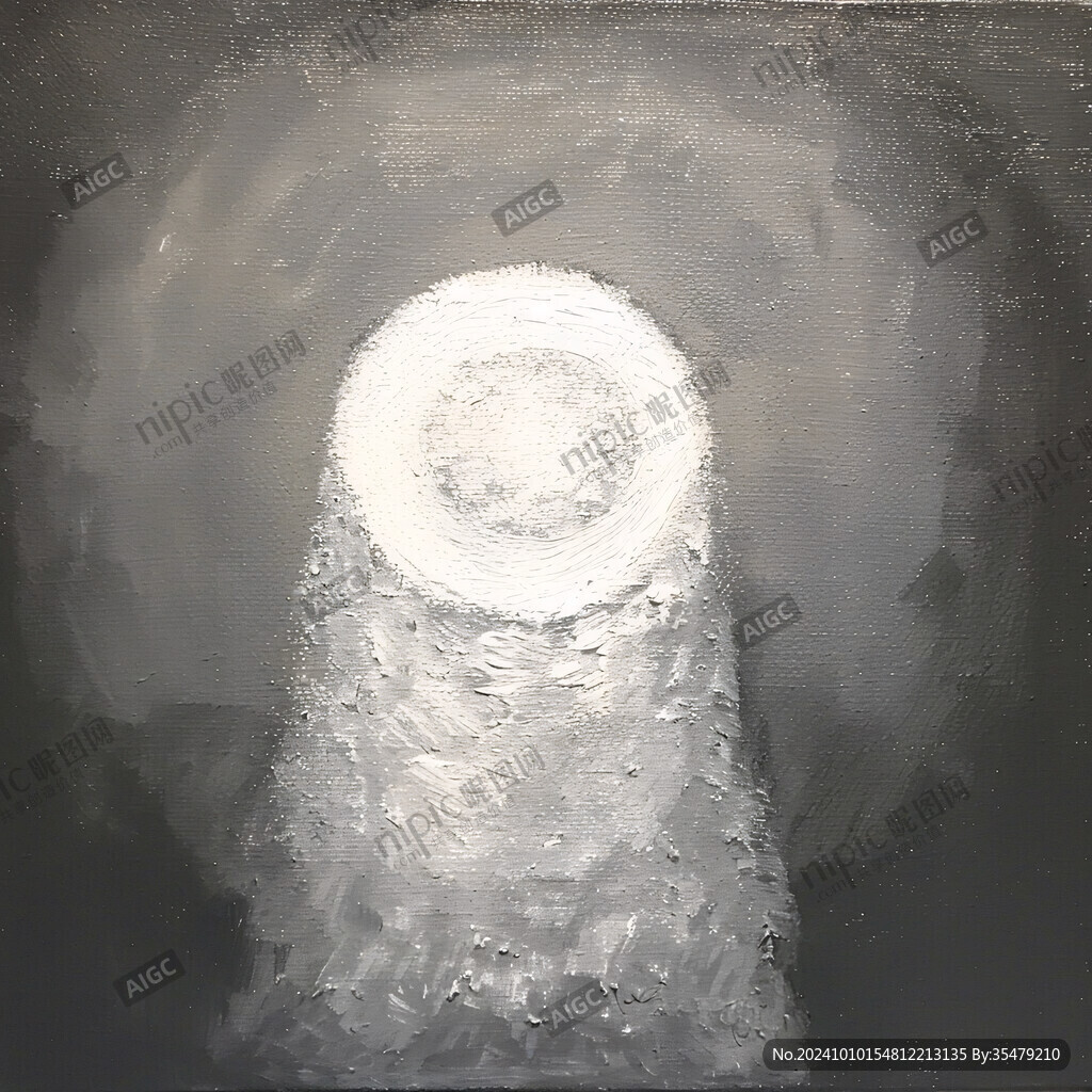 山水年轮艺术画