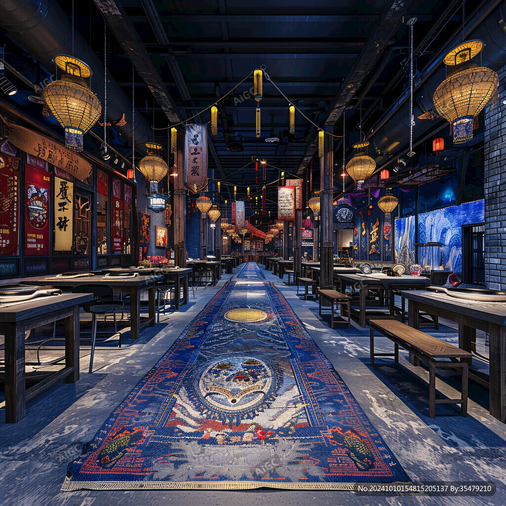 中式餐厅饭店酒店餐馆